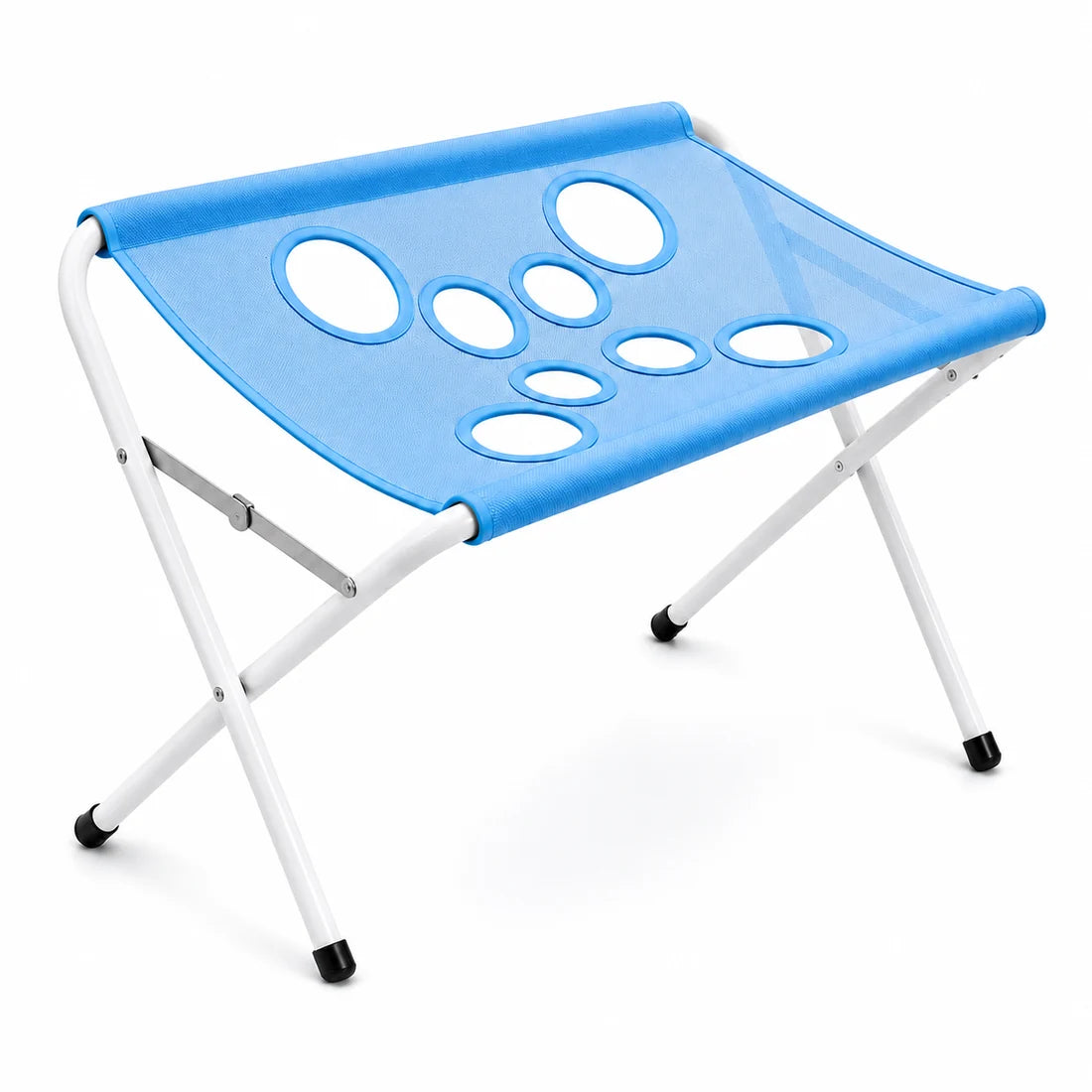 PawSpa folding bath stool for small dogs, blue