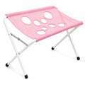 PawSpa folding bath stool for small dogs, pink
