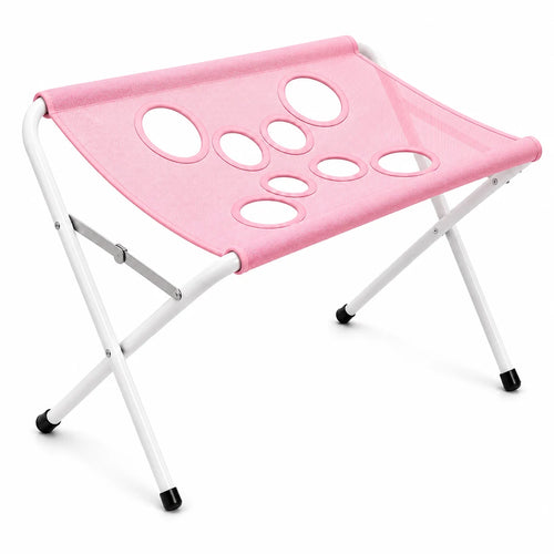 PawSpa folding bath stool for small dogs, pink